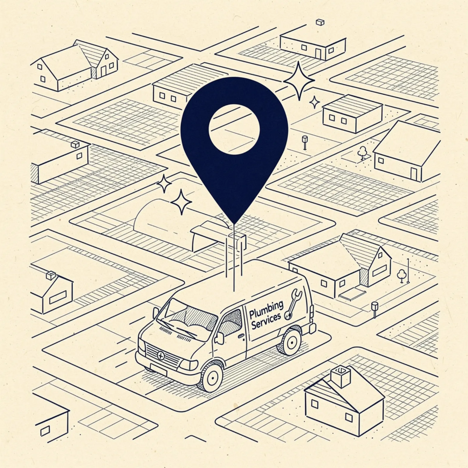 Google Maps local search results showing a business in the map pack